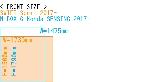 #SWIFT Sport 2017- + N-BOX G Honda SENSING 2017-